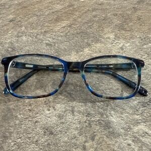 MODO 6521 Lapis Blue Tortoise Handmade Acetate Eyeglass Frame 51-17-140-39mm
